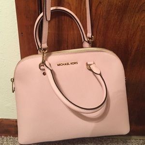 Pink Michael Korda Cross Body Bag